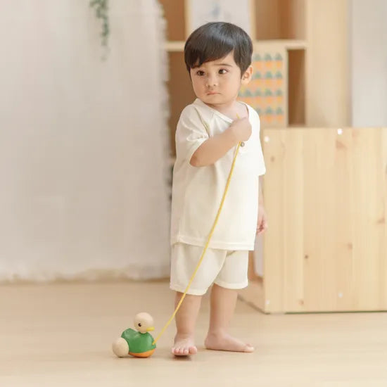 PlanToys Montessori-Inspired Pull-Along Duck