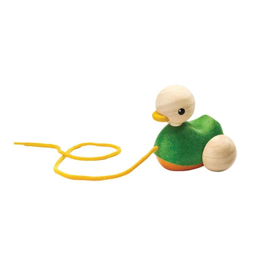 PlanToys Montessori-Inspired Pull-Along Duck
