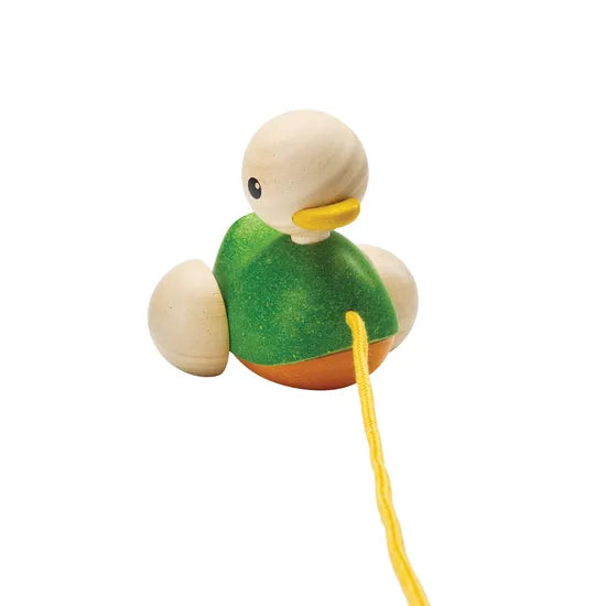 PlanToys Montessori-Inspired Pull-Along Duck