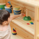 PlanToys Montessori-Inspired Horizontal Stacker