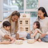 PlanToys Montessori-Inspired Wooden Sensory Drum