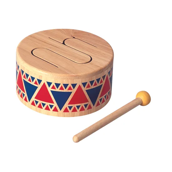 PlanToys - Solid Drum - Modern Teaching Aids NZ