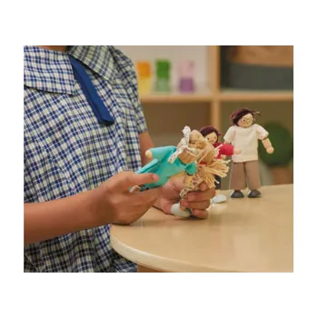 PlanToys - Modern Doll Family - Modern Teaching Aids NZ