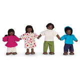 Plan Toys Doll Family - African American - Modern Teaching Aids NZ