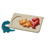 PlanToys - Chunky Animal Puzzles Set of 2 - Modern Teaching Aids NZ