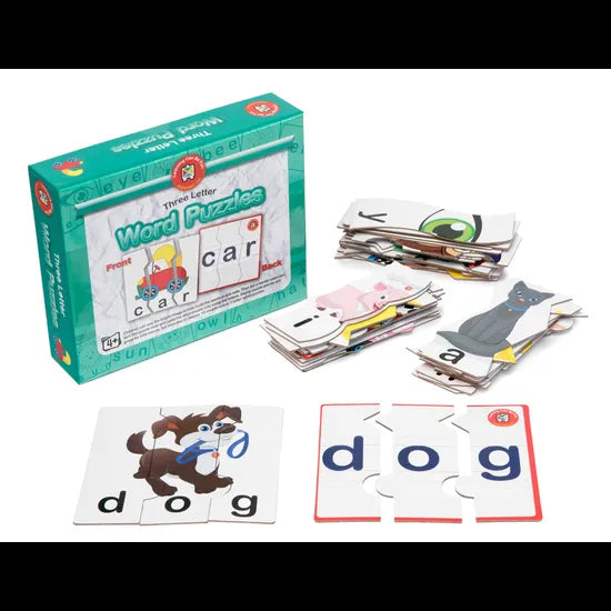 Three Letter Word Puzzles - Modern Teaching Aids NZ