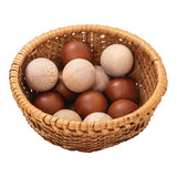 Two Tone Wooden Balls - 35 mm - Set of 12 - Modern Teaching Aids NZ