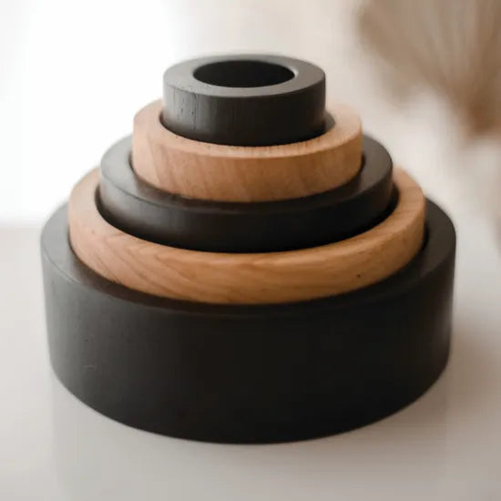 Contrast Colour Stacking Bowls - Modern Teaching Aids NZ