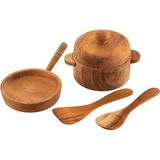 Mahogany Pot & Pan Set - Modern Teaching Aids NZ