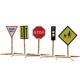 Child Size Traffic Signs - Set of 5