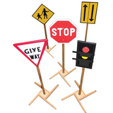 Child Size Traffic Signs - Set of 5