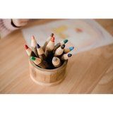 Tree Bark Pencils - Set of 12 - Modern Teaching Aids NZ