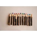 Tree Bark Pencils - Set of 12 - Modern Teaching Aids NZ