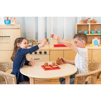 Wooden Tea Set - 11 Pieces - Modern Teaching Aids NZ