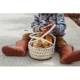 Seagrass Doll Basket - 37cm