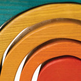 Sunrise Stacking Blocks - 5 pieces - Modern Teaching Aids NZ