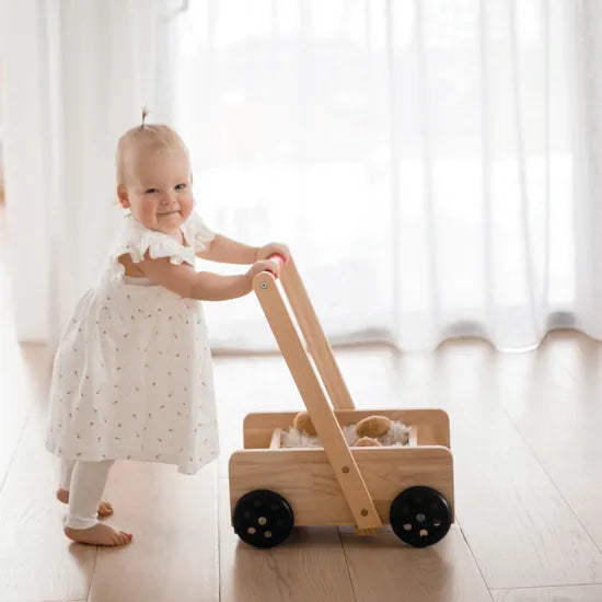 Classic Wooden Baby Walker - Modern Teaching Aids NZ
