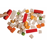 Wooden Stacking Gems - 50 pieces - Modern Teaching Aids NZ