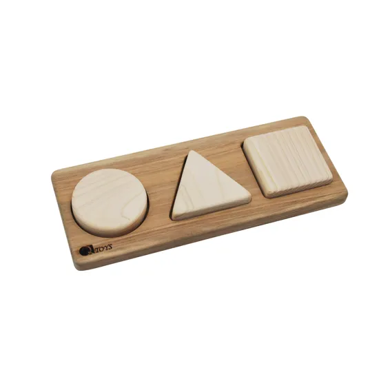 Montessori 3 Shape Puzzle