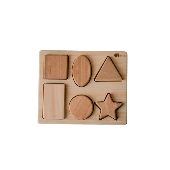 Chunky Shape Puzzle 6 pieces - Modern Teaching Aids NZ