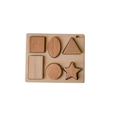 Chunky Shape Puzzle 6 pieces - Modern Teaching Aids NZ