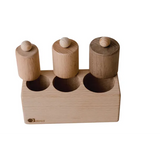 Wooden Cylinder Puzzle - Modern Teaching Aids NZ