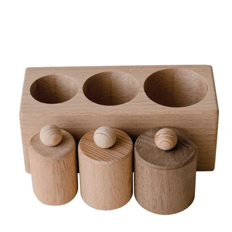 Wooden Cylinder Puzzle - Modern Teaching Aids NZ
