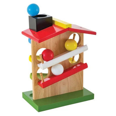 Wooden Ball Rolling House - Modern Teaching Aids NZ