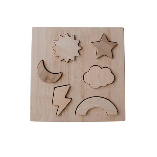 Weather Symbol Puzzle - 6 Pieces