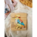 Kookaburra Knob Puzzle - 6 Pieces