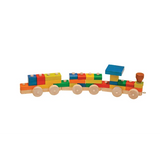Stack and Pull Wooden Train