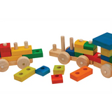 Stack and Pull Wooden Train