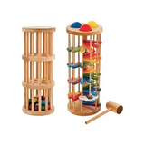 Wooden Ball Tower Set of 2 - Modern Teaching Aids NZ