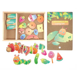 Caterpillar Lacing Set