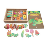 Caterpillar Lacing Set