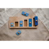 Short -Tall Knob Puzzle - Modern Teaching Aids NZ