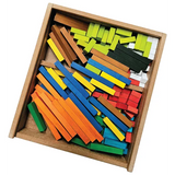 Cuisenaire Learning Rods -  222pc - Modern Teaching Aids NZ