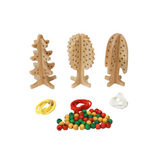 Solid Lacing Tree Set of 3 - Modern Teaching Aids NZ