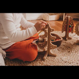 Solid Lacing Tree Set of 3 - Modern Teaching Aids NZ