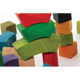 Colourful Wooden Blocks - 100cm - Modern Teaching Aids NZ