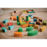 Colourful Wooden Blocks - 100cm - Modern Teaching Aids NZ