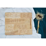 Wooden Lower Case Trace Board - Modern Teaching Aids NZ
