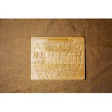 Wooden Upper Case Trace Board - Modern Teaching Aids NZ