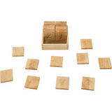 Wooden Alphabet Tiles - Modern Teaching Aids NZ
