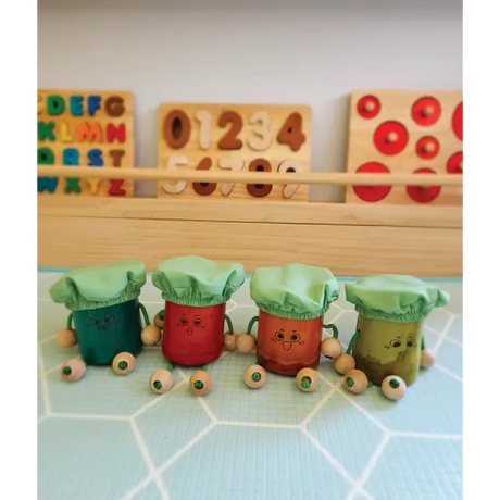Bamboo  Buddies Set of 6