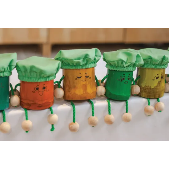 Bamboo  Buddies Set of 6