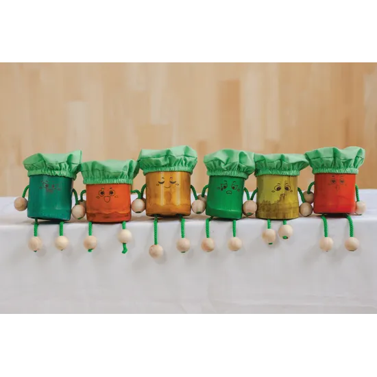 Bamboo  Buddies Set of 6