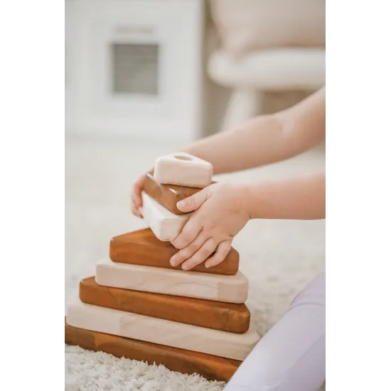 Toddler Stacking Triangle