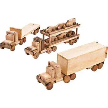 Wooden Truck Kit - Set of 3 - Modern Teaching Aids NZ