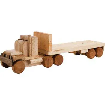 Flat Bed Wooden Truck - 57cm - Modern Teaching Aids NZ